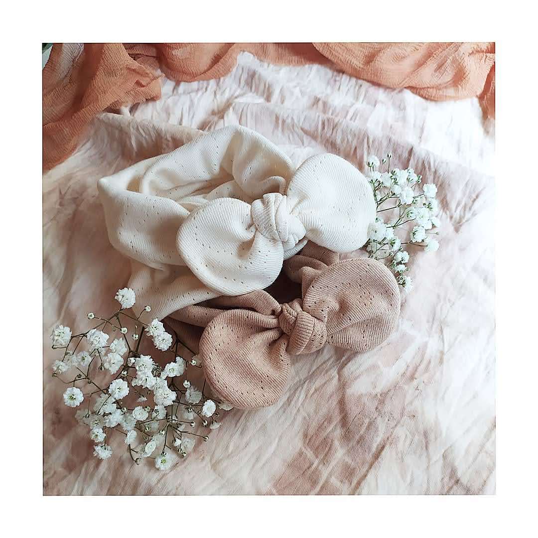 Set de Balacas Orgánicas con Lazo | Colección Calada